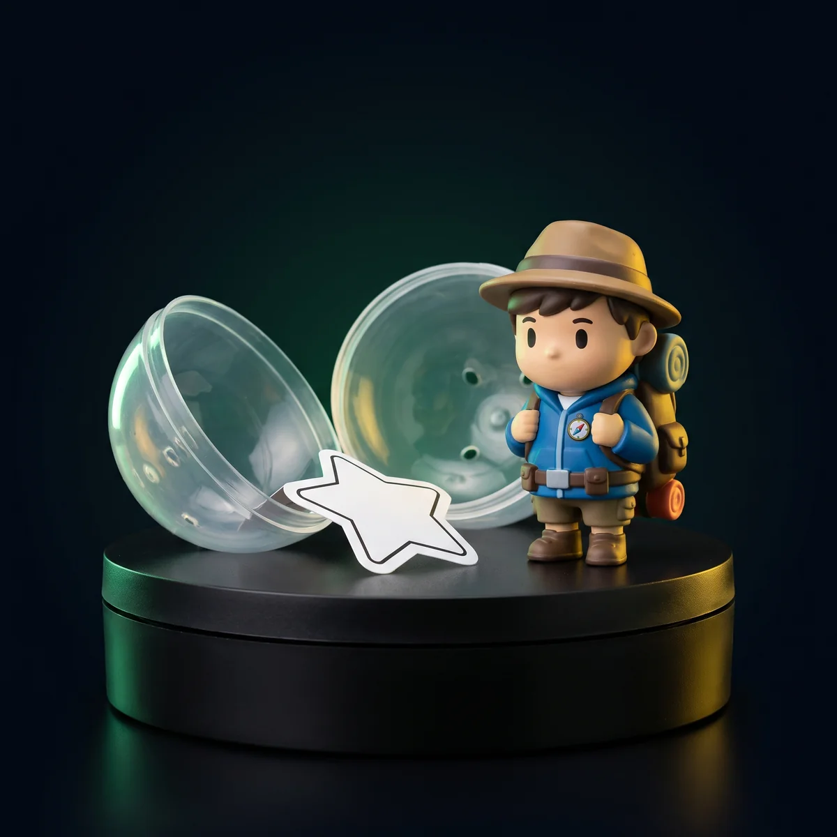 Trainer Toss Mix: A figure and a sticker in every capsule. Two hits, one drop.