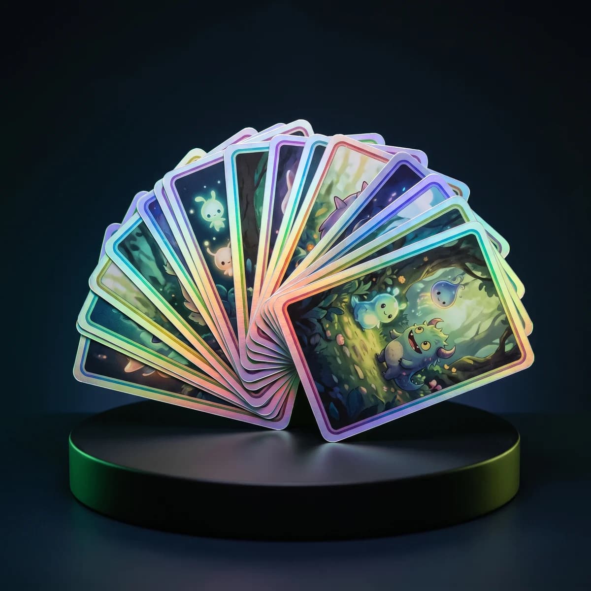 Collector Card Stickers: Trading-card-style stickers built to be swapped and stacked.